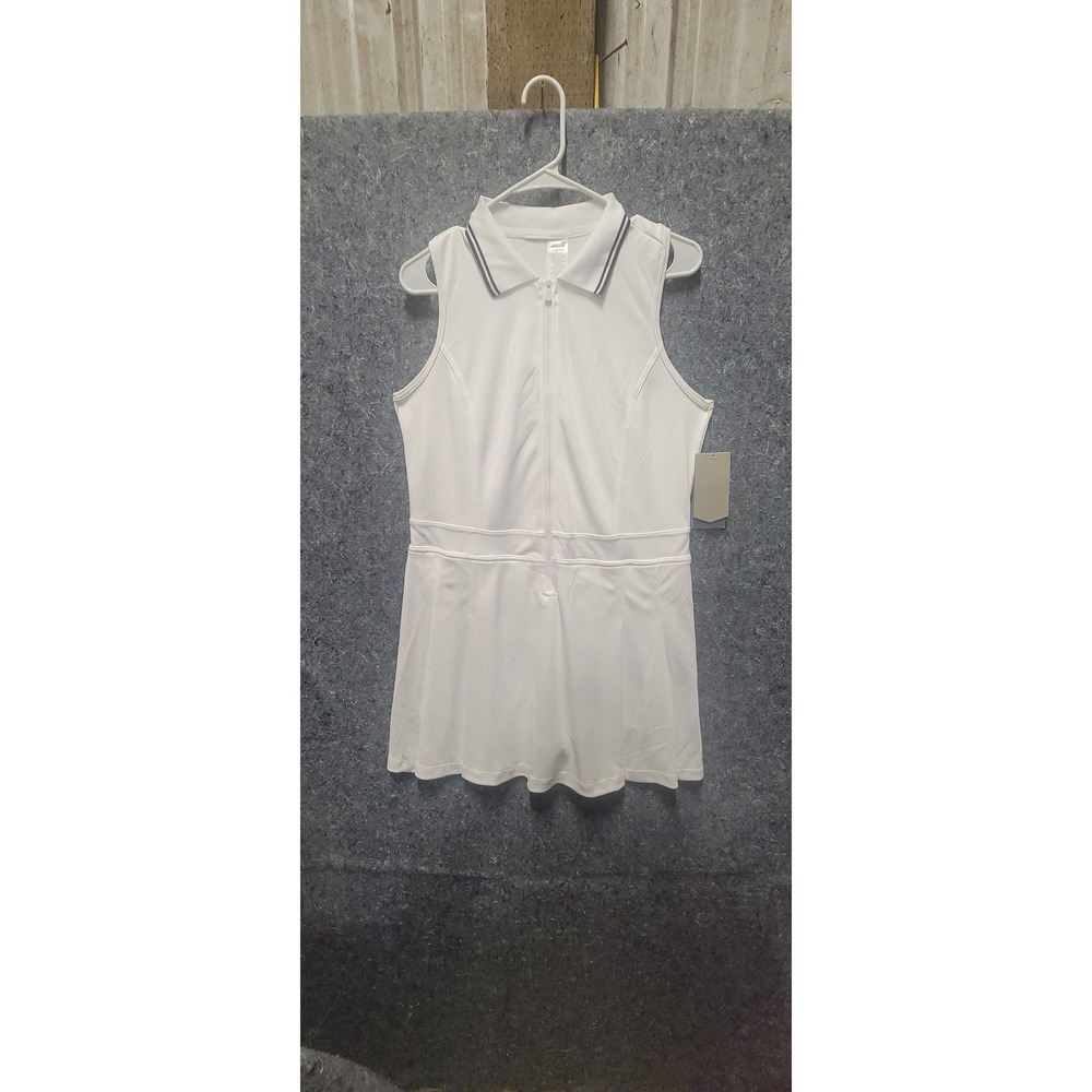 Avia Women's Golf Dress Vivid White Size L NWT